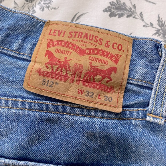 levi’s 512 boyfriend slim taper jeans - Picture 2 of 11